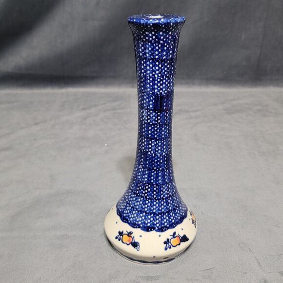 Polish Pottery Bolesławiec 10" Lamp Base? Handmade In Poland - Picture 3 of 7